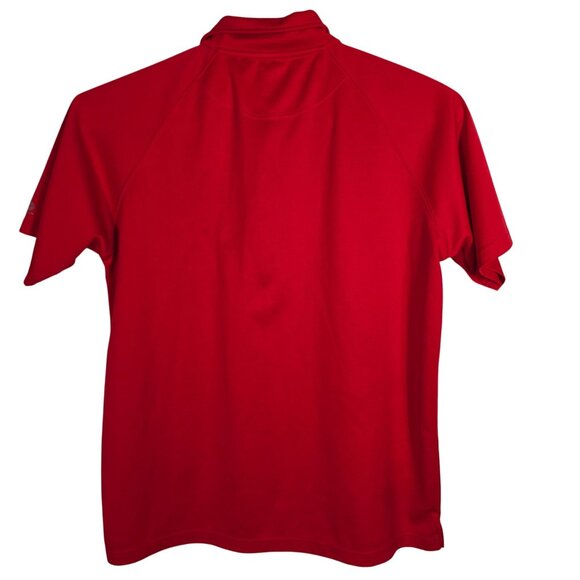 Washington Nationals‎ Embroidered Logo Polo Shirt Large Men's Short Sleeve Red - Picture 3 of 6